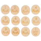 7-Piece Baby Neutral Tan Leaves Birds Milestone Gift Set-Gerber Childrenswear Wholesale