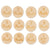 7-Piece Baby Neutral Tan Leaves Birds Milestone Gift Set-Gerber Childrenswear Wholesale