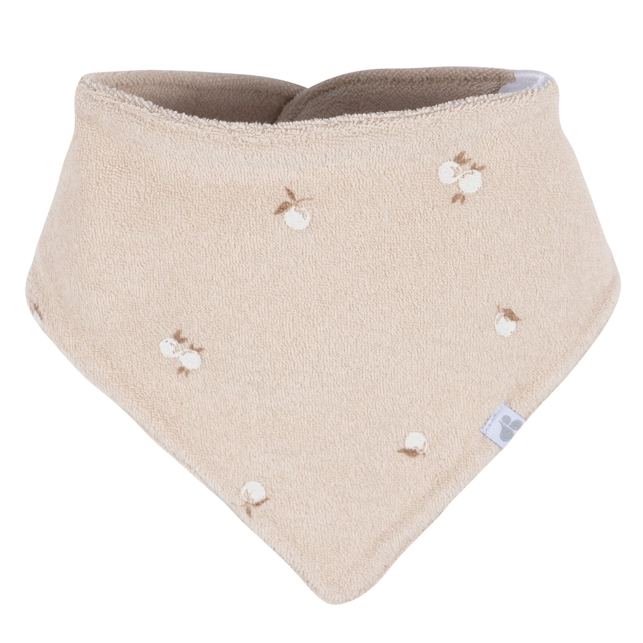 3-Pack Baby Neutral Tan Bandana Bib-Gerber Childrenswear Wholesale