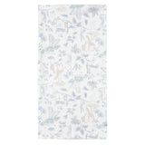 2-Piece Baby Boys Ivory Blue Palms Swaddle Blanket & Hat Set-Gerber Childrenswear Wholesale