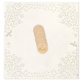 7-Piece Baby Neutral Tan Leaves Birds Milestone Gift Set-Gerber Childrenswear Wholesale