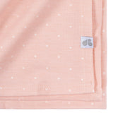 2-Piece Baby Girls Pink Swaddle Blanket & Headband Set-Gerber Childrenswear Wholesale