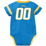 Baby Boys Chargers Short Sleeve Jersey Bodysuit-Gerber Childrenswear Wholesale