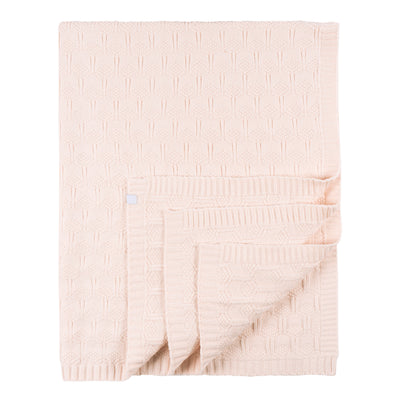 Baby Girls Pink Sweater Knit Blanket-Gerber Childrenswear Wholesale