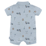 Baby Boys Golf Polo Romper-Gerber Childrenswear Wholesale