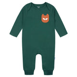 2-Pack Baby Boys Green Fox Rompers-Gerber Childrenswear Wholesale