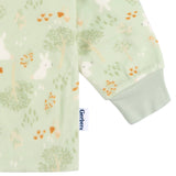 2-Piece Infant & Toddler Girls Green Forrest Fleece Pajamas-Gerber Childrenswear Wholesale