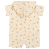 Baby Boys Desert Hooded Romper-Gerber Childrenswear Wholesale