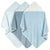 3-Piece Baby Boys Blue Hooded Towel-Gerber Childrenswear Wholesale