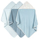 3-Piece Baby Boys Blue Hooded Towel-Gerber Childrenswear Wholesale