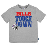 3-Pack Baby & Toddler Boys Buffalo Bills Short Sleeve Tees-Gerber Childrenswear Wholesale