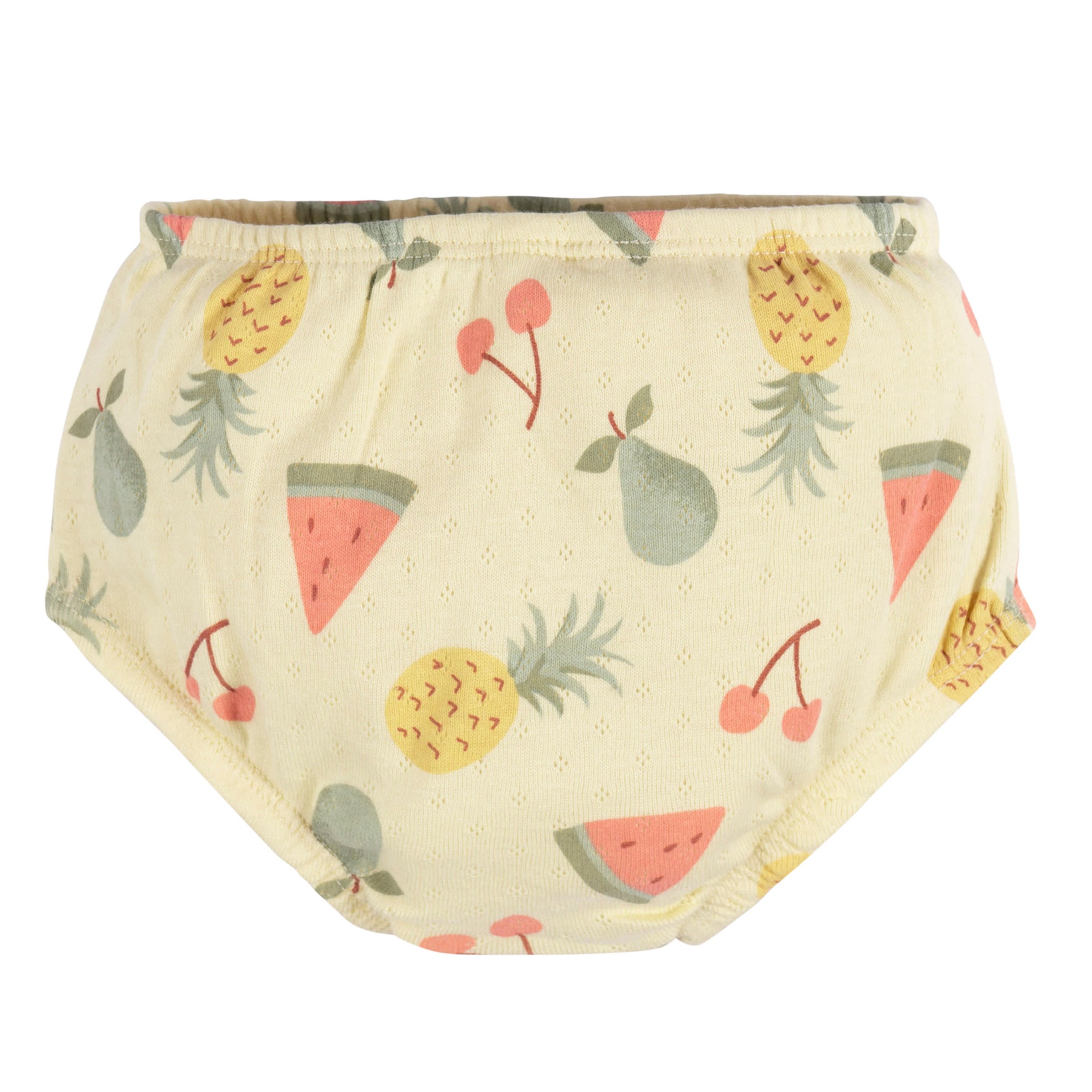 2-Piece Baby Girls Fruit Dress & Diaper Cover-Gerber Childrenswear Wholesale