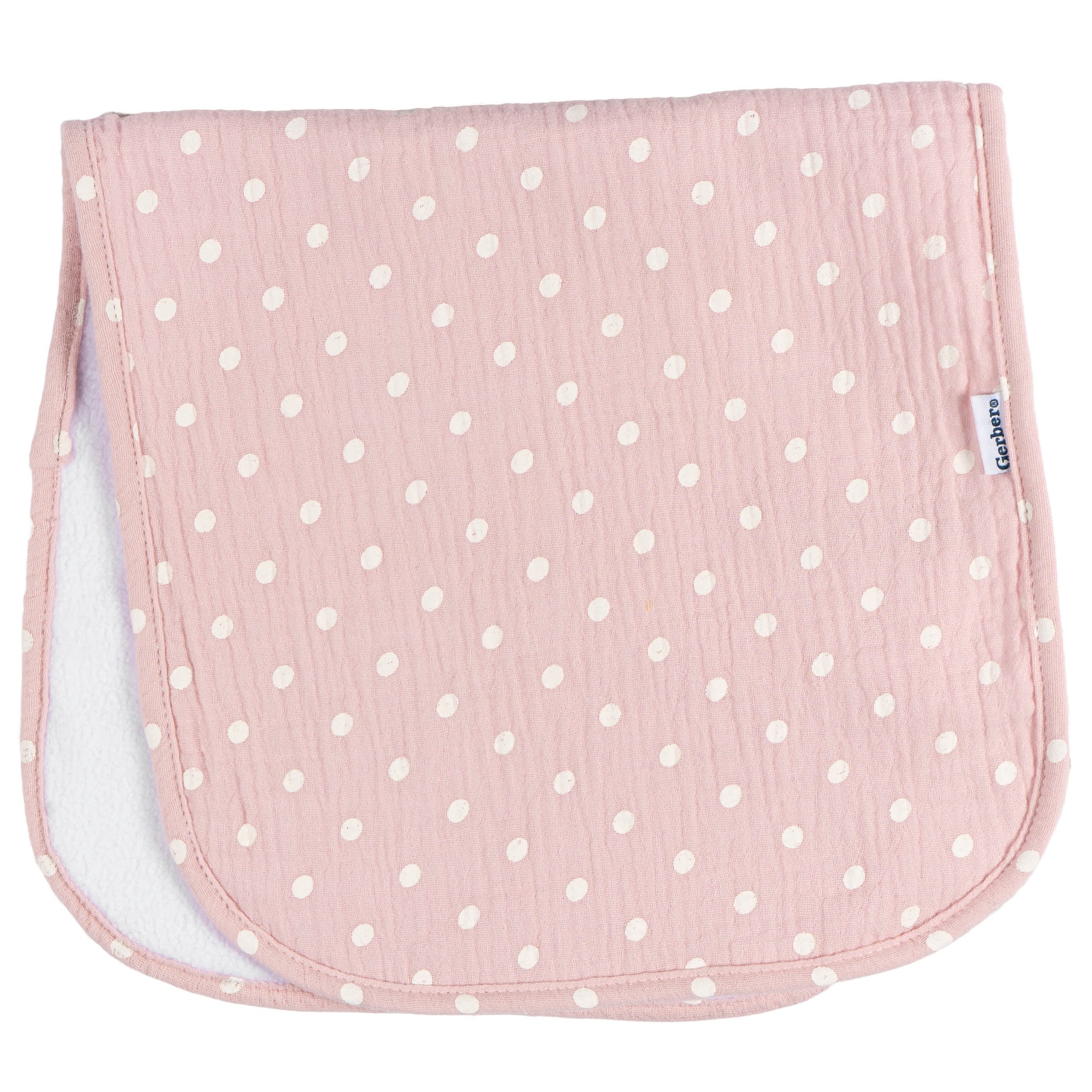 5-Pack Baby Girls Multi Pink Floral Muslin Burpcloth-Gerber Childrenswear Wholesale