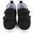 Baby Neutral Black Hook & Loop Sneaker-Gerber Childrenswear Wholesale