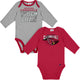 2-Pack Baby Boys Cardinals Long Sleeve Bodysuits-Gerber Childrenswear Wholesale