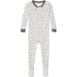 4-Pack Baby & Toddler Neutral Dog Snug-Fitting Footed Pajamas-Gerber Childrenswear Wholesale