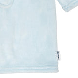 Baby Neutral Blue Penguin Robe-Gerber Childrenswear Wholesale