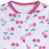 2-Pack Baby Girls Pears Footed Pajamas-Gerber Childrenswear Wholesale