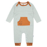 2-Pack Baby Boys Green Fox Rompers-Gerber Childrenswear Wholesale