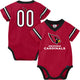 Baby Boys Cardinals Short Sleeve Jersey Bodysuit-Gerber Childrenswear Wholesale