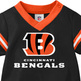 Baby Boys Bengals Short Sleeve Jersey Bodysuit-Gerber Childrenswear Wholesale