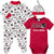 3-Piece Baby Boys Atlanta Falcons Bodysuit, Sleep 'N Play & Cap Set-Gerber Childrenswear Wholesale