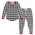 2-Piece Women's Buffalo Plaid Pajama Set-Gerber Childrenswear Wholesale