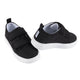 Baby Neutral Black Hook & Loop Sneaker-Gerber Childrenswear Wholesale