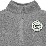 Infant & Toddler Boys Packers 1/4 Zip Sherpa Top-Gerber Childrenswear Wholesale