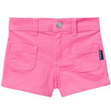 Baby & Toddler Girls Pink Twill Shorts-Gerber Childrenswear Wholesale