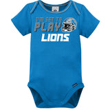 3-Piece Baby Boys Detroit Lions Bodysuit, Sleep 'N Play & Cap Set-Gerber Childrenswear Wholesale