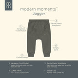 Baby Boys Dk Green Jogger Pants