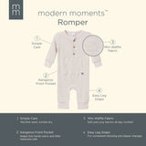 Baby Boys Dk Green Romper