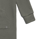 Baby Boys Dk Green Romper