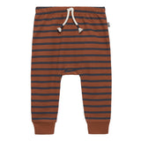 Baby Boys Md Brown Stripe Jogger Pants