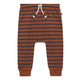 Baby Boys Md Brown Stripe Jogger Pants