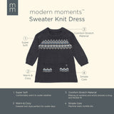 Baby Girls Dark Grey Heather Dress