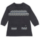 Baby Girls Dark Grey Heather Dress