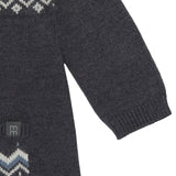 Baby Girls Dark Grey Heather Dress
