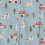Infant & Toddler Boys Blue Camp Blanket Sleeper-Gerber Childrenswear Wholesale