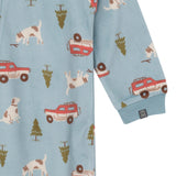 Infant & Toddler Boys Blue Camp Blanket Sleeper-Gerber Childrenswear Wholesale