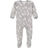 Infant & Toddler Boys Grey Heather Trees Blanket Sleeper-Gerber Childrenswear Wholesale