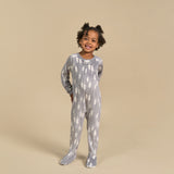Infant & Toddler Boys Grey Heather Trees Blanket Sleeper-Gerber Childrenswear Wholesale