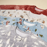 Infant & Toddler Boys Grey Heather Trees Blanket Sleeper-Gerber Childrenswear Wholesale