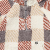 Infant & Toddler Boys Multi Plaid Half-Zip Pullover-Gerber Childrenswear Wholesale
