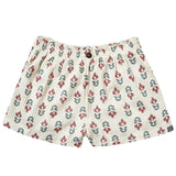 Infant & Toddler Girls Ivory Flower Wide Leg Shorts-Gerber Childrenswear Wholesale
