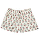 Infant & Toddler Girls Ivory Flower Wide Leg Shorts-Gerber Childrenswear Wholesale
