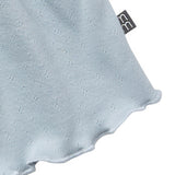 Infant & Toddler Girls Light Blue Smocked Wide Leg Shorts-Gerber Childrenswear Wholesale