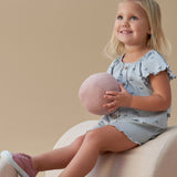 Infant & Toddler Girls Light Blue Wide Leg Shorts-Gerber Childrenswear Wholesale