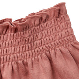 Infant & Toddler Girls Medium Rose Smocked Wide Leg Shorts-Gerber Childrenswear Wholesale
